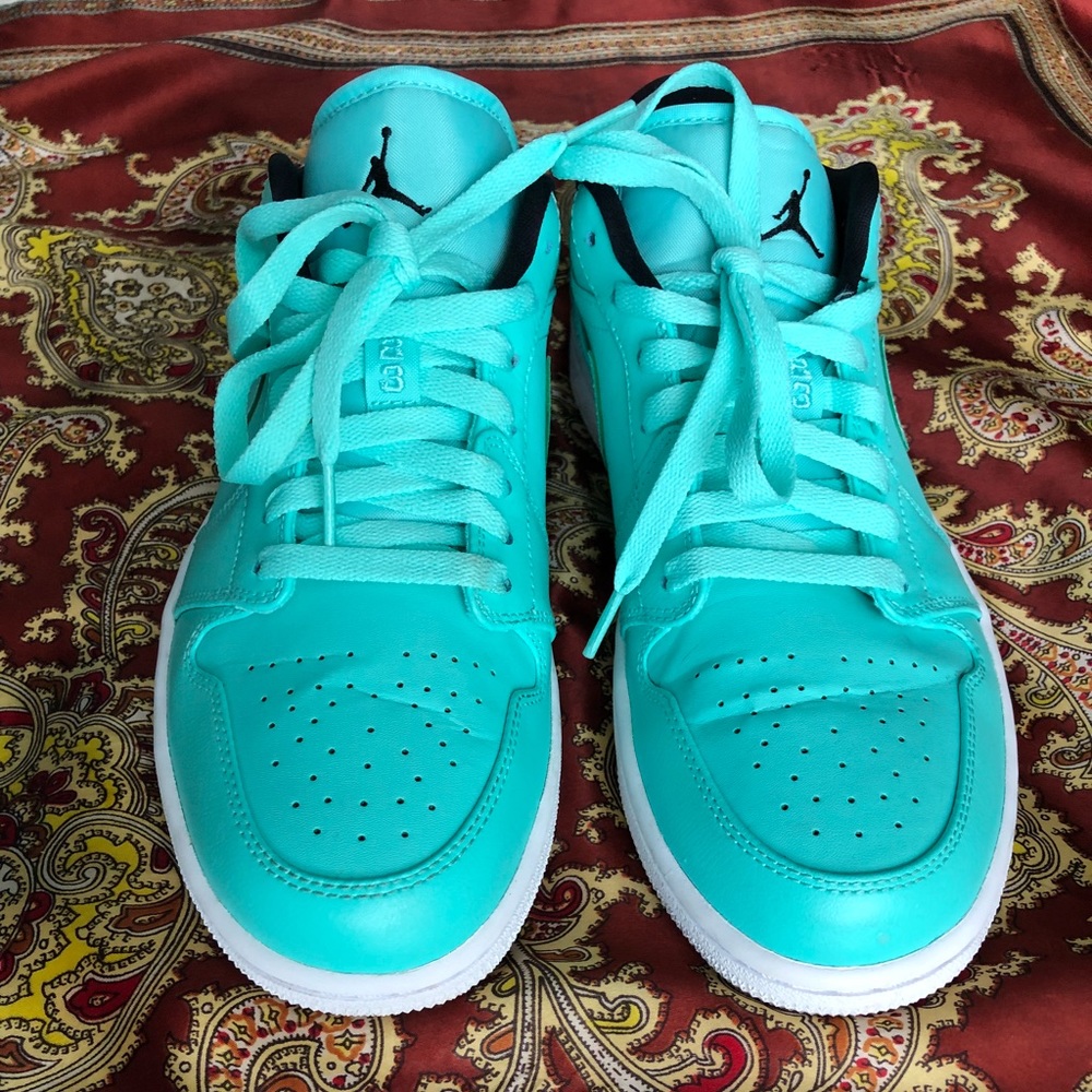 AIR JORDAN 1 LOW “HYPER TURQUOISE” SNEAKERS